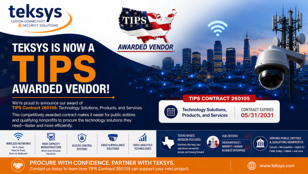 Teksys is a TIPS Awarded Vendor